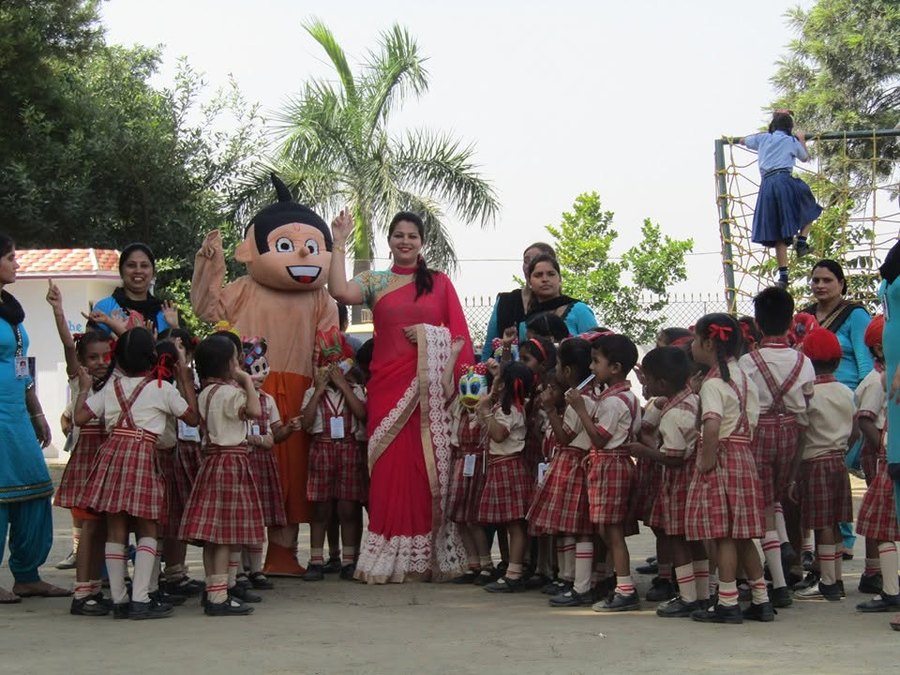 Children in the playground